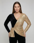 EB - Luxus-Jumpsuit mit Pailletten