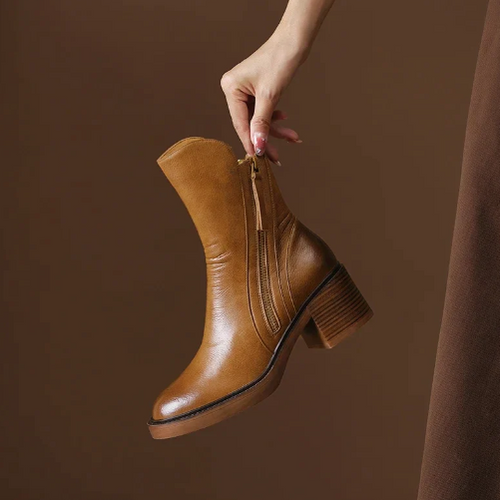 Leder Stiefeletten R&B