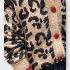 R&B | Braun Leopard Strickjacke