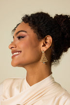 R&B | Faux Diamant Weihnachtsbaumform Ohrringe