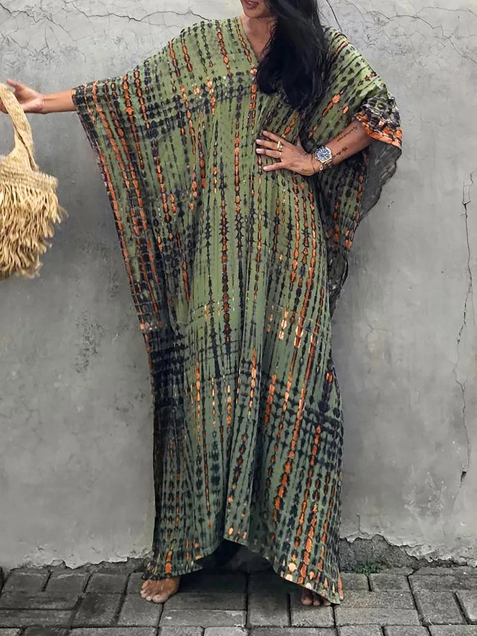 R&B | Sommer Kaftan Maxi Kleid