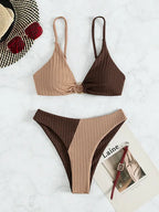 R&B | R&B | Push-Up-Bikini-Set mit Hoher Taille für Damen