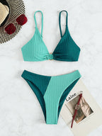 R&B | R&B | Push-Up-Bikini-Set mit Hoher Taille für Damen