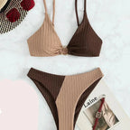R&B | R&B | Push-Up-Bikini-Set mit Hoher Taille für Damen