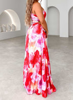 R&B | Damen Langrock Kleid Elegant und Fließend