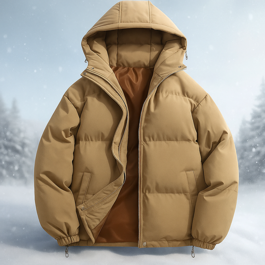 R&B | Kurze gepolsterte Jacke mit Kapuze Stilla