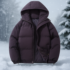 R&B | Kurze gepolsterte Jacke mit Kapuze Stilla
