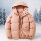 R&B | Kurze gepolsterte Jacke mit Kapuze Stilla