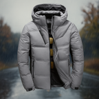 R&B | Gestepptes Jack mit Kapuze und urbanem Design