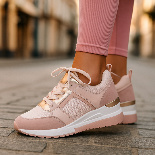 Hochwertige Damenschuhe mit goldenen Details R&B R&B