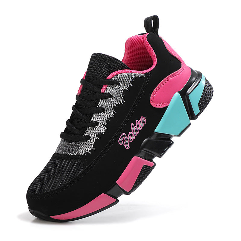 Damen Sportliche Sneakers mit atmungsaktivem Mesh-Obermaterial und rutschfestem Profil