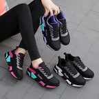 Damen Sportliche Sneakers mit atmungsaktivem Mesh-Obermaterial und rutschfestem Profil