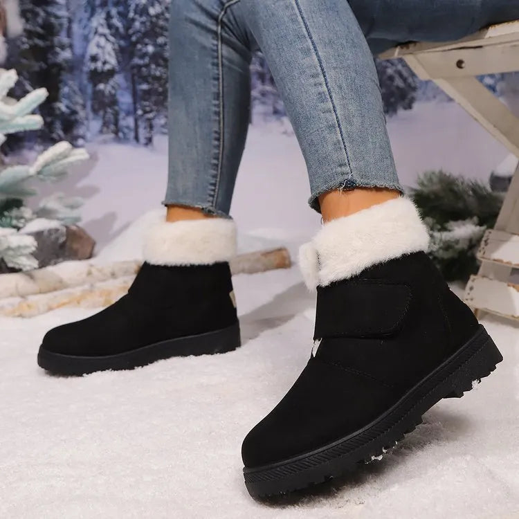 Warme Schlupfstiefel mit rutschfester Sohle R&B R&B