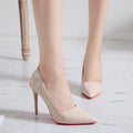 Damen elegante High Heel Pumps mit spitzem Design R&B