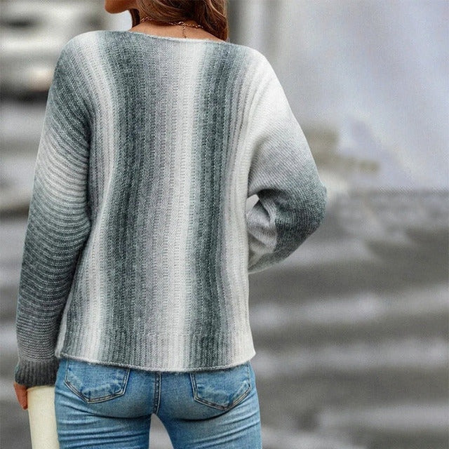 R&B | Strickpullover mit Farbverlauf