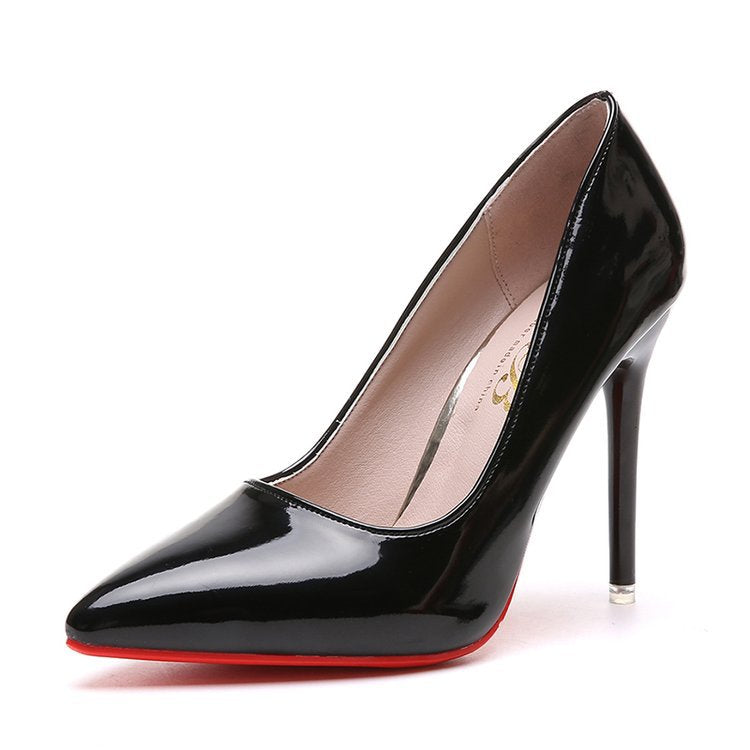 Damen elegante High Heel Pumps mit spitzem Design R&B