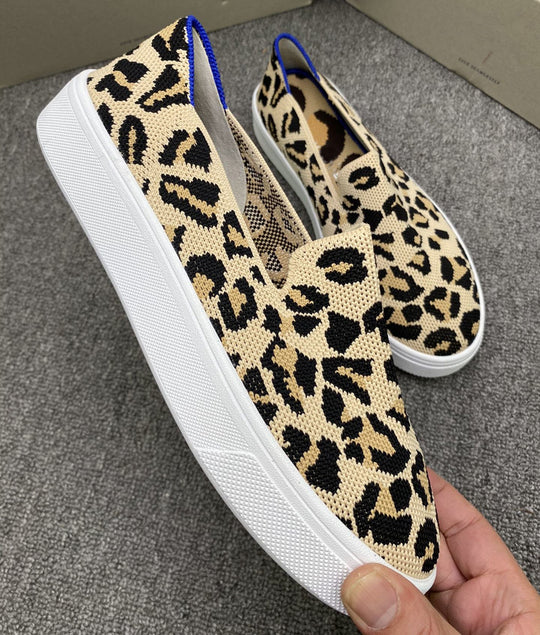 Damen Modische Slip-On Sneakers mit kreativem Muster R&B