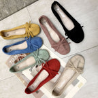 Damen Ballerinas mit zartem Schleifen-Design und weichem Obermaterial R&B