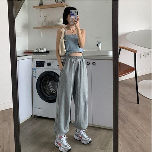 Damen lässiges cropped Oberteil mit modischem Knoten und sicheren Trägern
