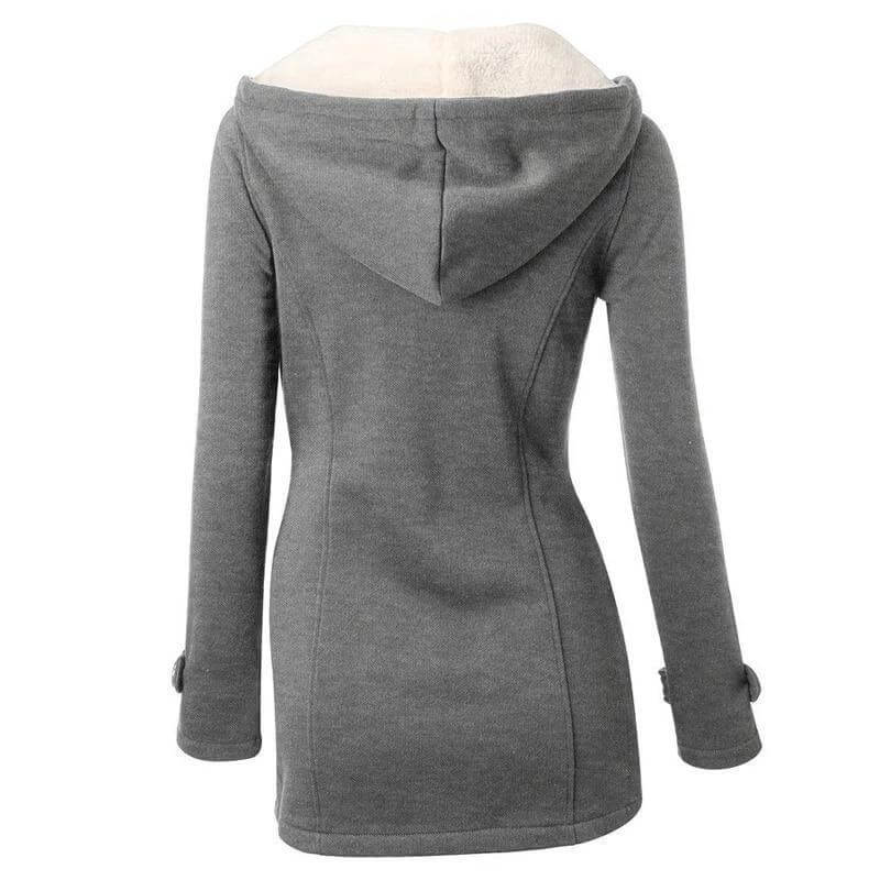 R&B | Damen Gemütliche Fleece Kapuzenjacke