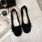 Damen Ballerinas mit zartem Schleifen-Design und weichem Obermaterial R&B