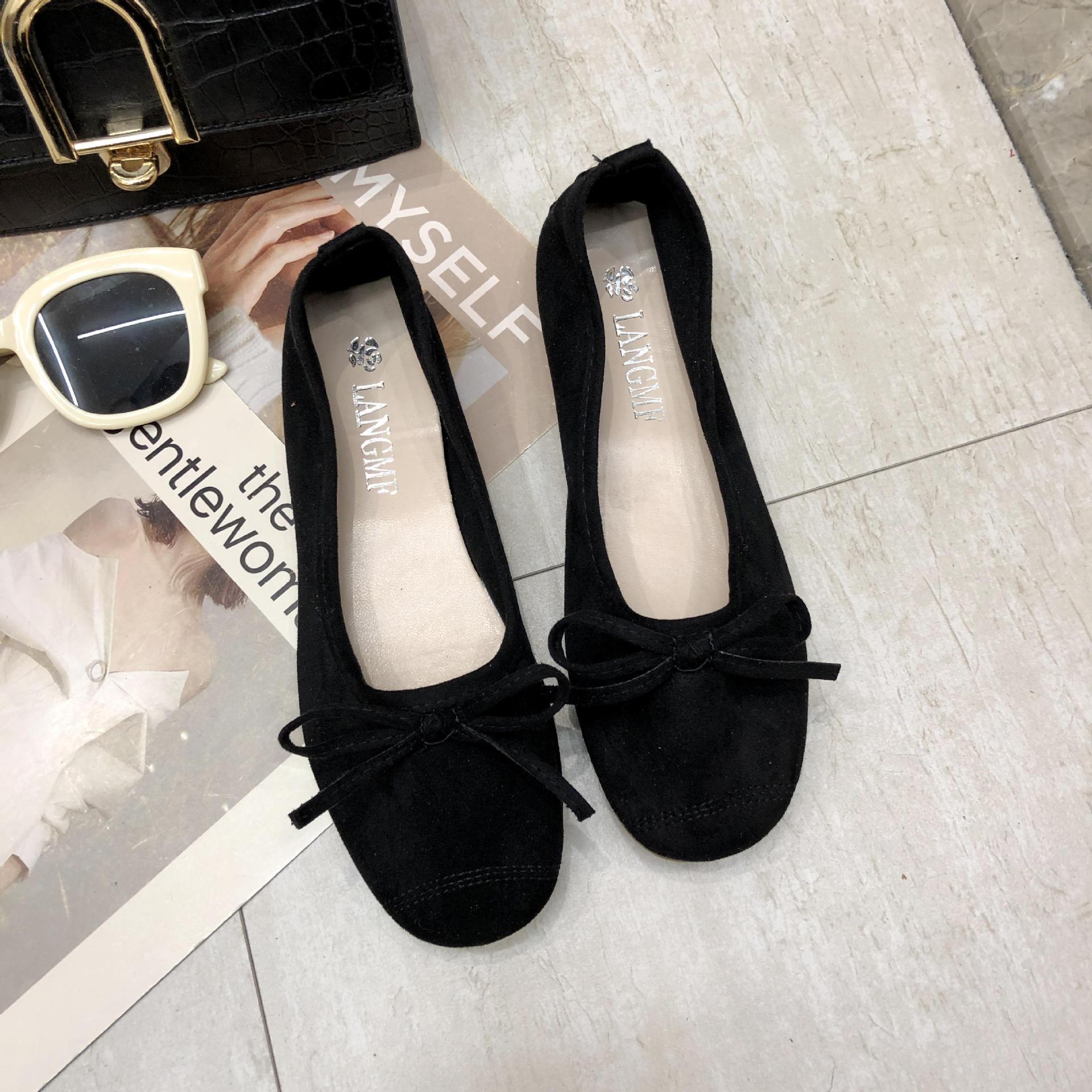 Damen Ballerinas mit zartem Schleifen-Design und weichem Obermaterial R&B