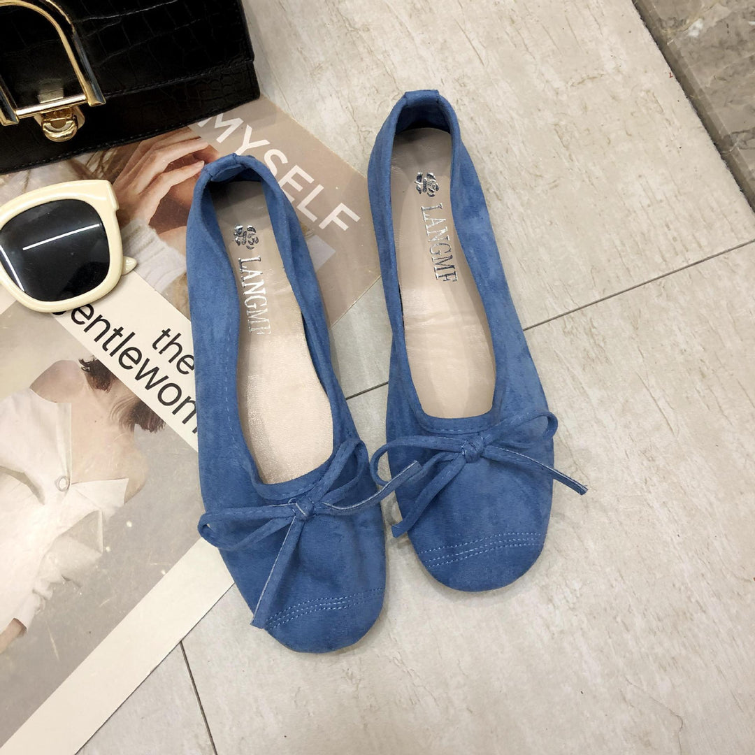 Damen Ballerinas mit zartem Schleifen-Design und weichem Obermaterial R&B