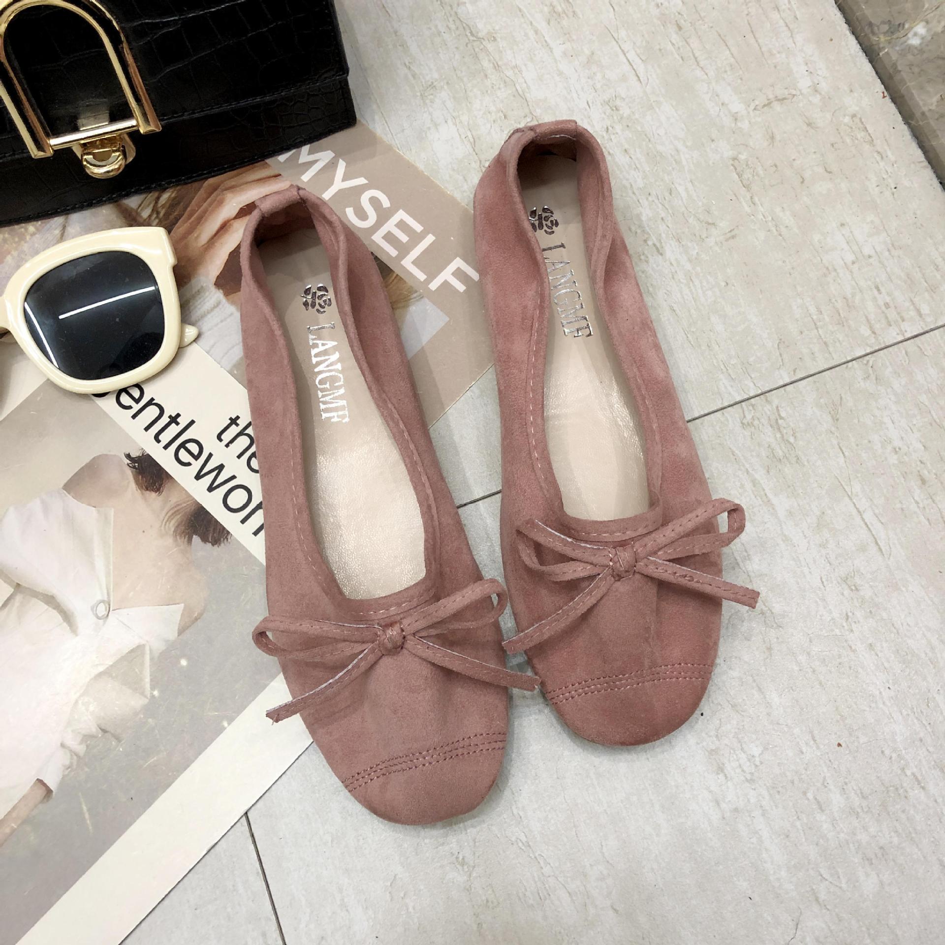 Damen Ballerinas mit zartem Schleifen-Design und weichem Obermaterial R&B