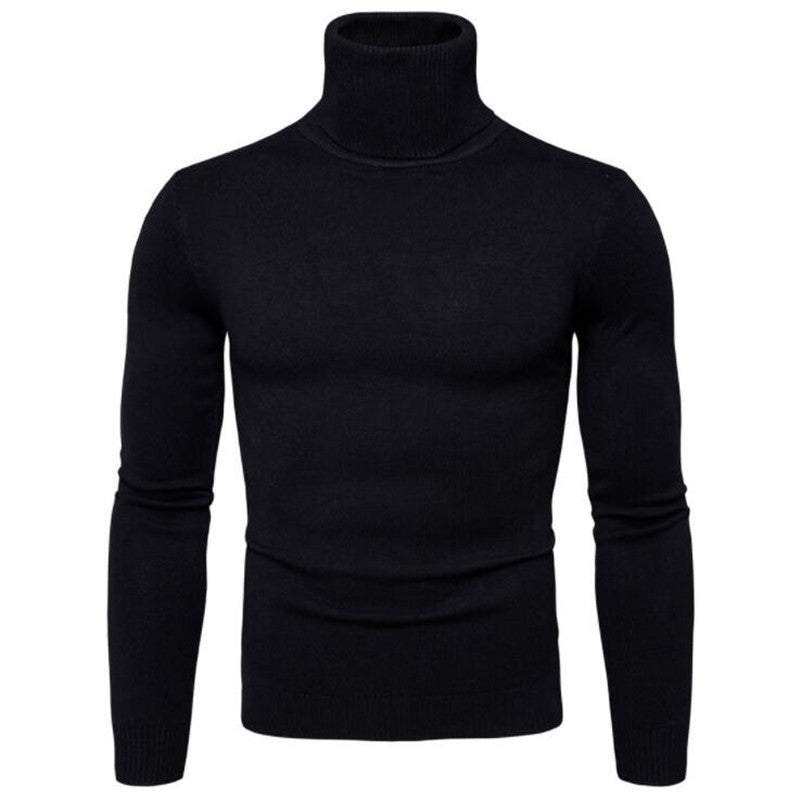 Herren Rollkragenpullover aus feinem Strick R&B