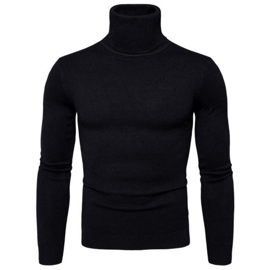 Herren Rollkragenpullover aus feinem Strick R&B