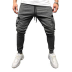 Herren modische Cargohose mit elastischem Bund und praktischen Taschen