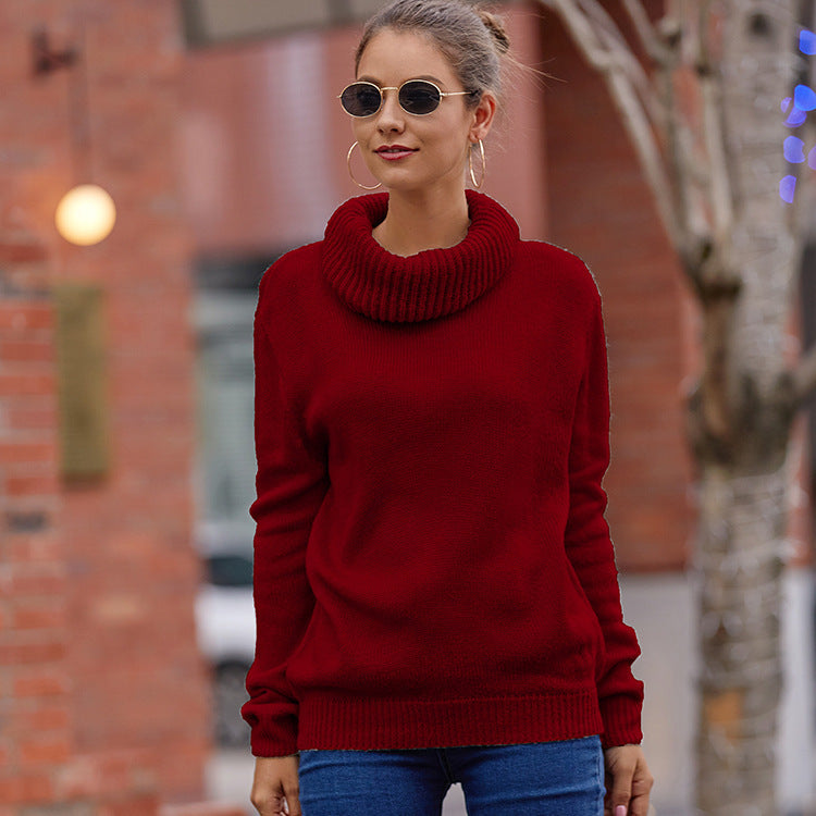 Damen Kuscheliger Rollkragenpullover aus weichem Strick R&B