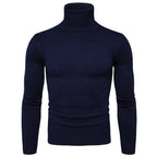 Herren Rollkragenpullover aus feinem Strick