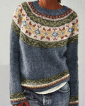 R&B | Retro Farbausschnitt Sweater