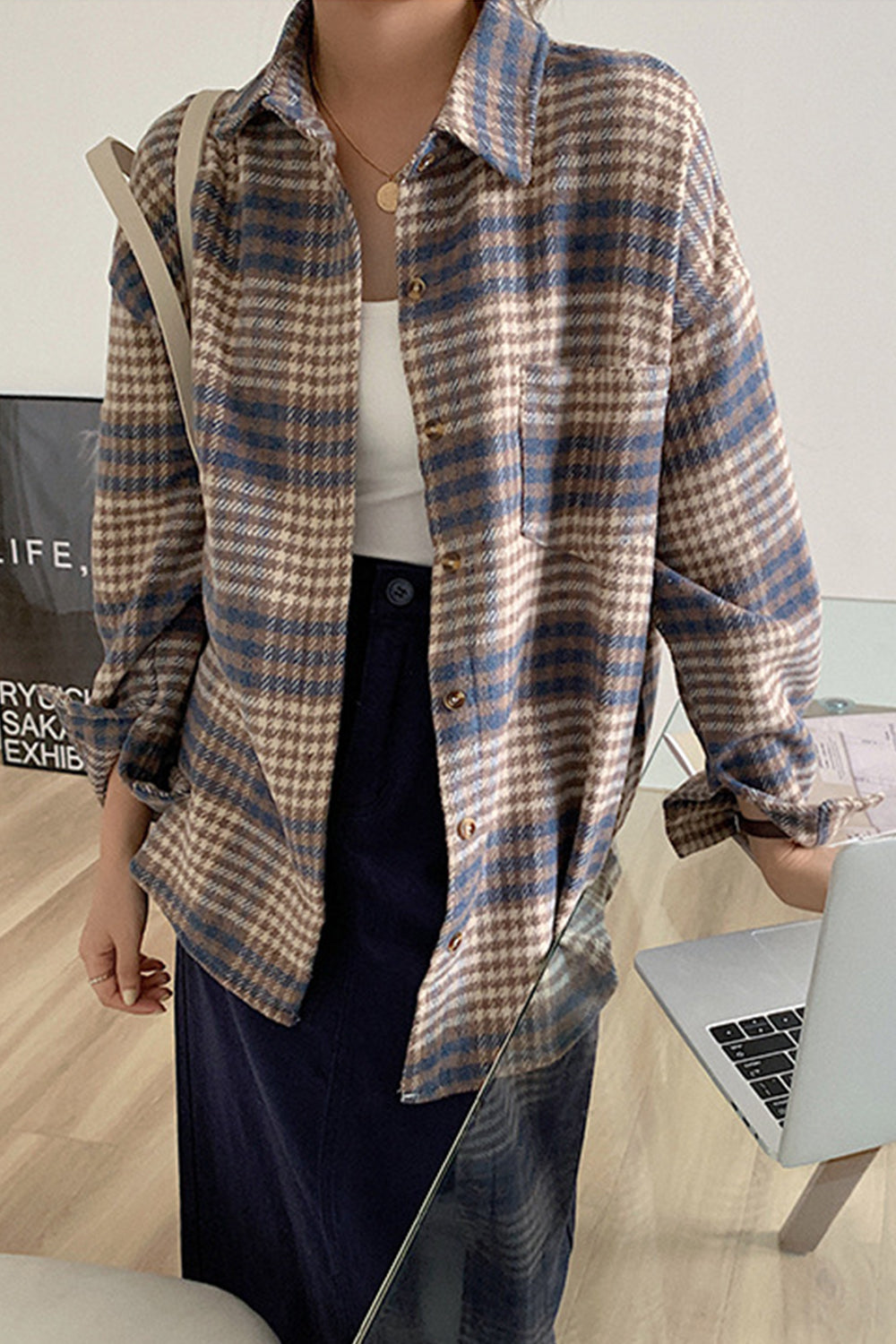 R&B | Tweed Karottenhemd