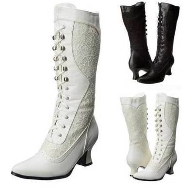 Vintage-Inspirierte Damen Stiefeletten R&B