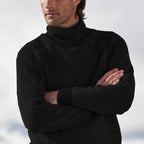 R&B | Turtleneck Strickpullover Baumwolle und Polyester Komfortabel und Warm