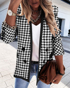 Damen glitzernder Blazer mit luxuriösen Details R&B
