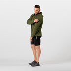 Herren funktionale Kapuzenjacke mit innovativem Schnitt und atmungsaktiven Eigenschaften