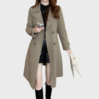 R&B | Doppelreihiger Trenchcoat für Frauen