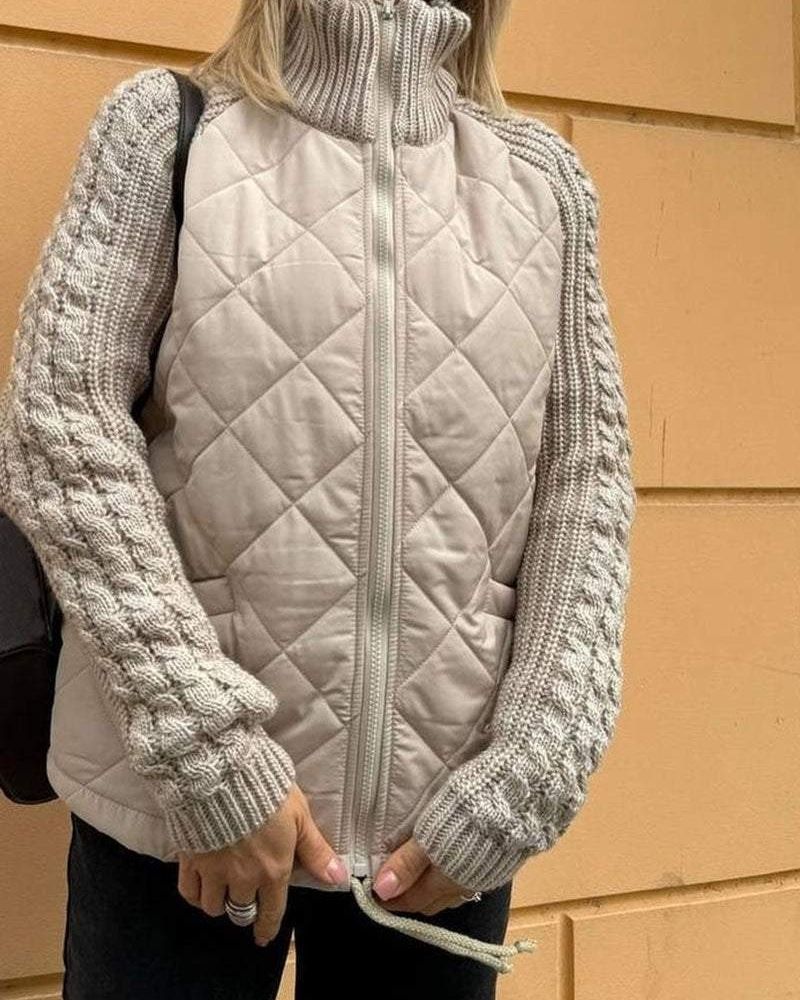 R&B | Fleece Strickjacke