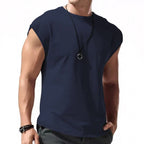 R&B | Einfarbiges Weste-T-Shirt