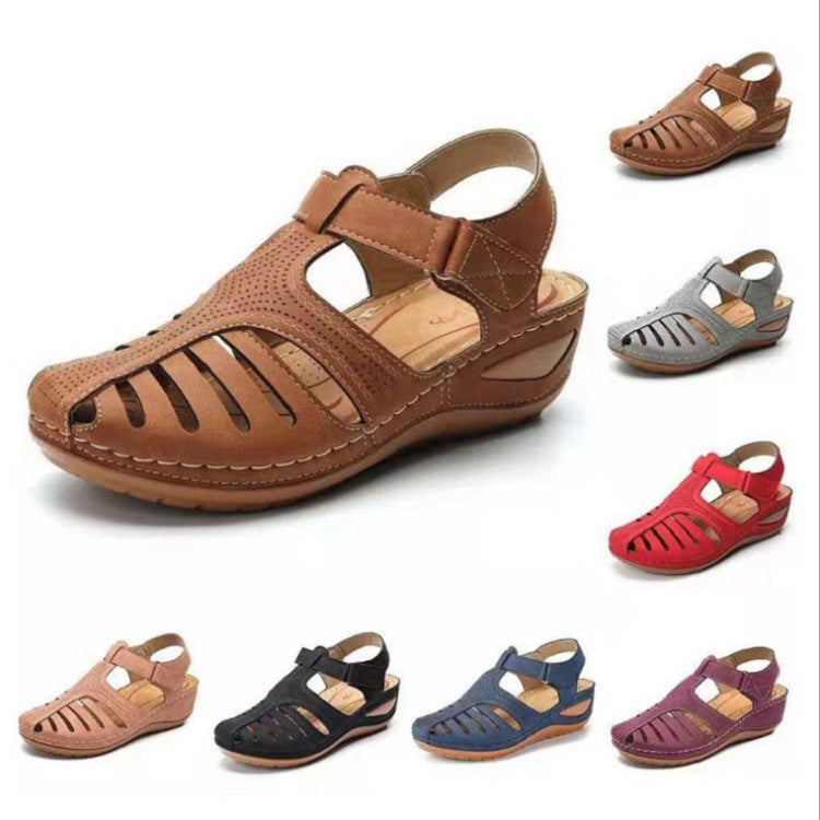 Damen Bequeme luftige Sandalen mit modischen Cut-Outs