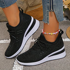 Elegante Sneakers mit Strasssteinen R&B R&B