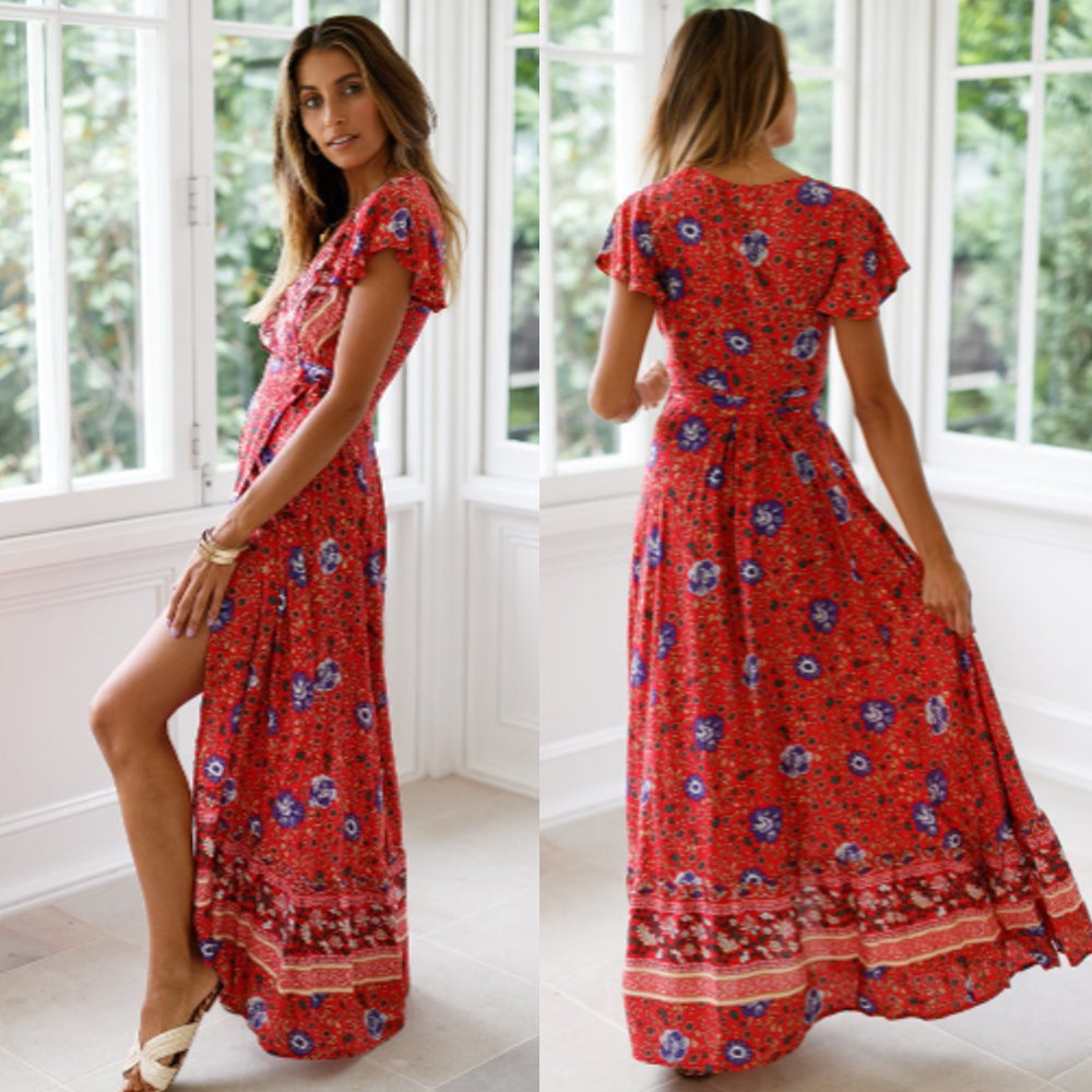 R&B | Sexxy Kleider für Frauen Blumenkleid