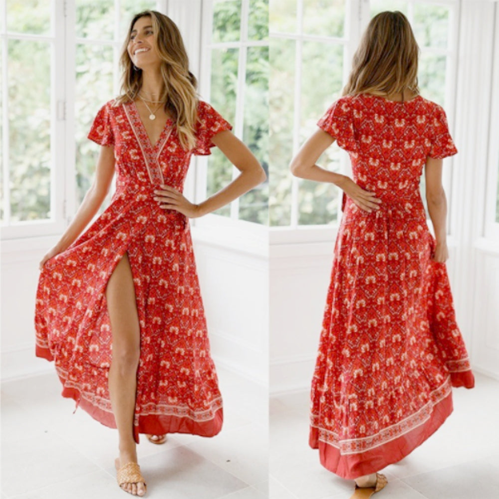 R&B | Sexxy Kleider für Frauen Blumenkleid