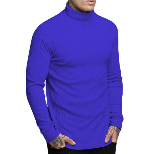 Herren modischer Rollkragenpullover R&B