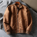 Herren casual lässige Outdoorjacke mit weichem Obermaterial und praktischen Taschen Hedi-Mode