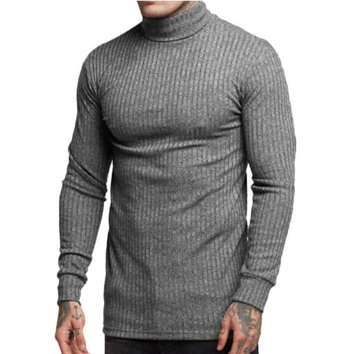 Herren modischer Rollkragenpullover R&B