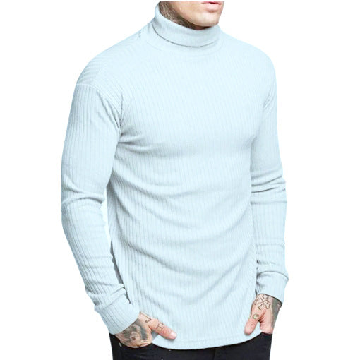 Herren modischer Rollkragenpullover R&B